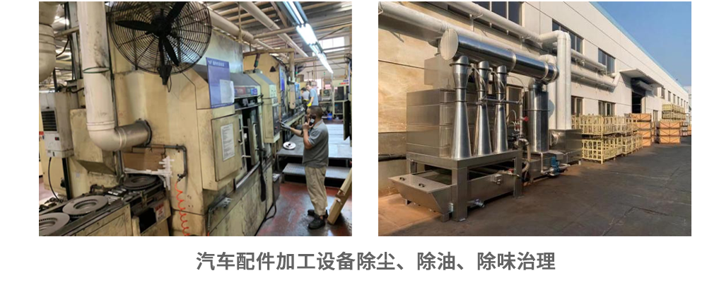汽车配件加工装备除尘、除油、除味治理_乐虎lehu
