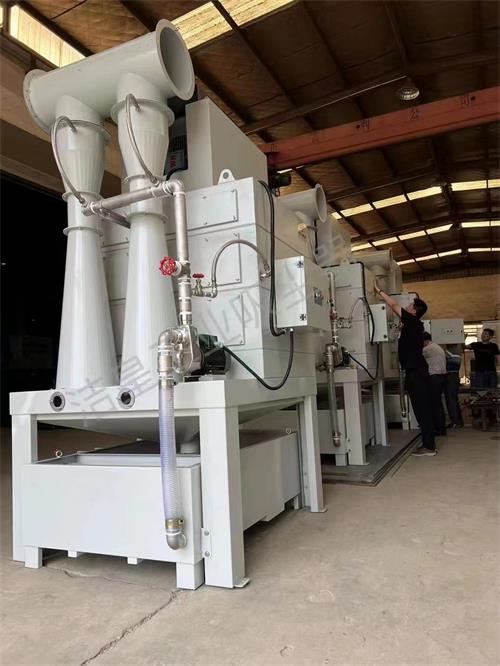 三台文丘里湿式除尘器打包准备发货—张家港乐虎lehu工业吸尘器_乐虎lehu