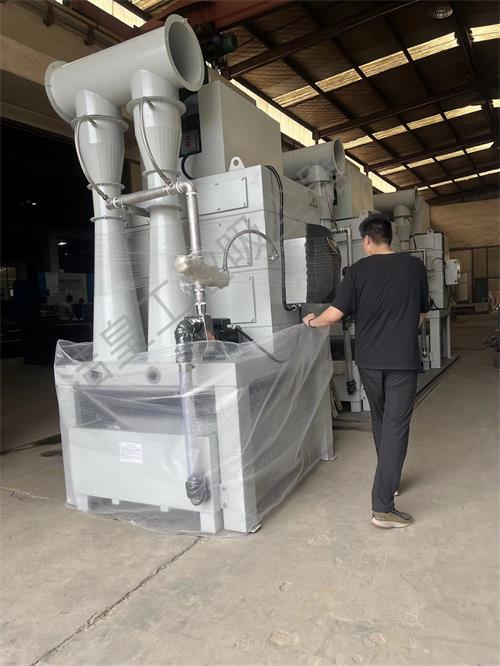 三台文丘里湿式除尘器打包准备发货—张家港乐虎lehu工业吸尘器_乐虎lehu