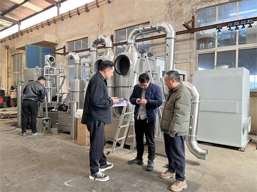 接待新老客户来我司莅临考察——张家港乐虎lehu工业_乐虎lehu