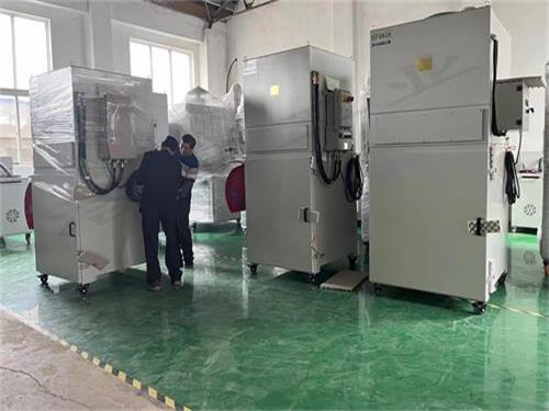 扬州客户定制的脉冲滤筒除尘器打包发货——乐虎lehu工业_乐虎lehu