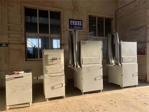 便携式脉冲除尘器、抛光机除尘器、脉冲滤筒除尘器打包发货_乐虎lehu