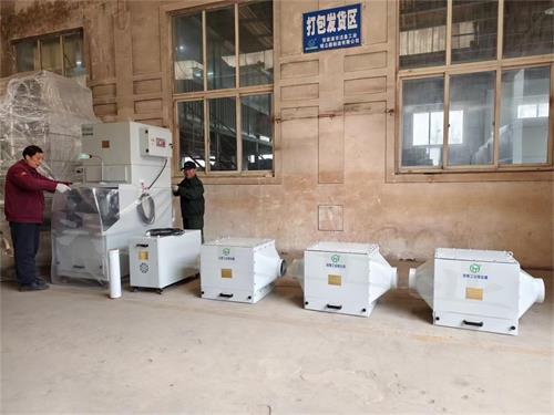 砂轮机除尘器、火花阻挡器、文丘里湿式除尘器打包发货_乐虎lehu