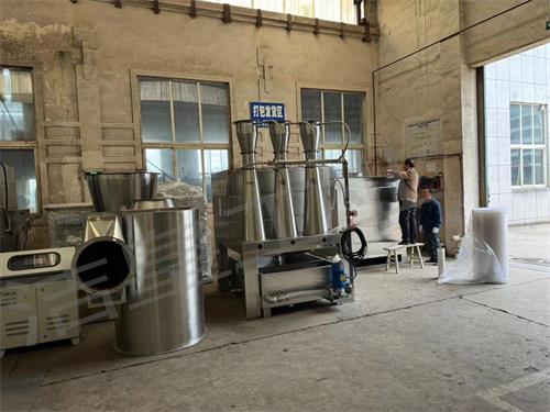 食物加工企业定制的除尘装备打包发货_乐虎lehu