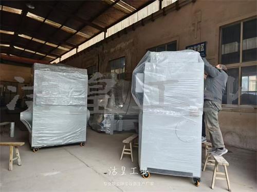 脉冲滤筒除尘器打包发货日常_乐虎lehu
