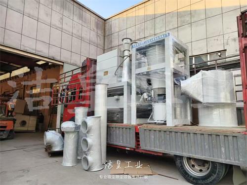 15000风量防爆旋风疏散器、防爆文丘里湿式除尘器防爆发货发往浙江_乐虎lehu